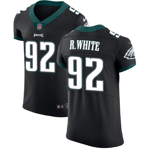 Nike Eagles #92 Reggie White Black Alternate Men's Stitched NFL Vapor Untouchable Elite Jersey